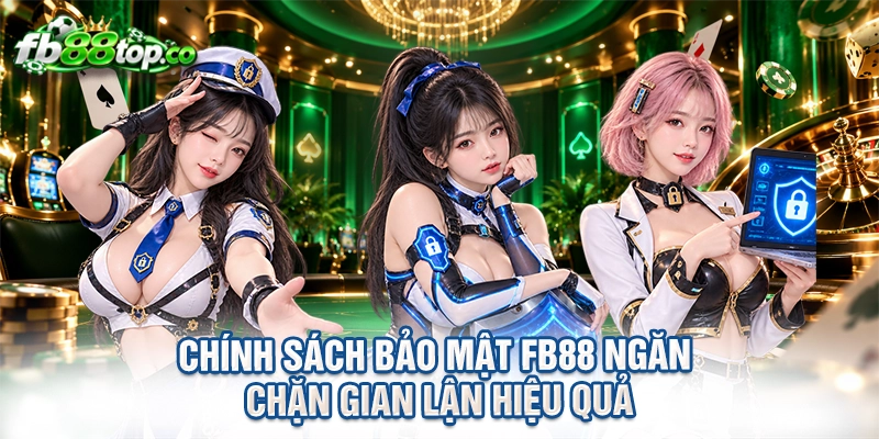 Chính sách bảo mật FB88 ngăn chặn gian lận hiệu quả