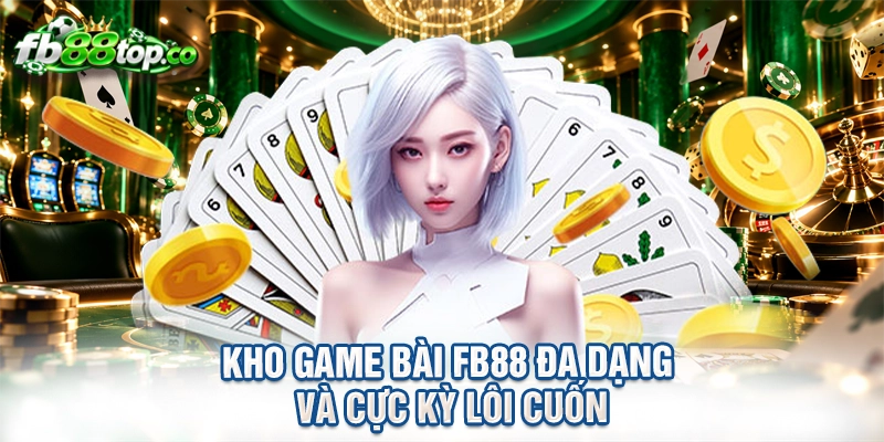Kho game bài FB88 đa dạng và cực kỳ lôi cuốn