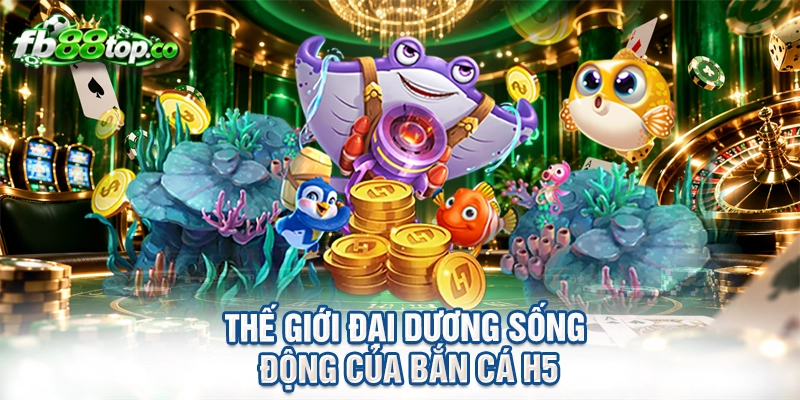 Thế giới đại dương sống động của bắn cá H5